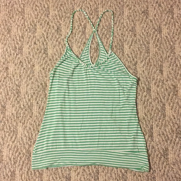 H&M Braided Strap Striped Tank Top - Picture 1 of 5